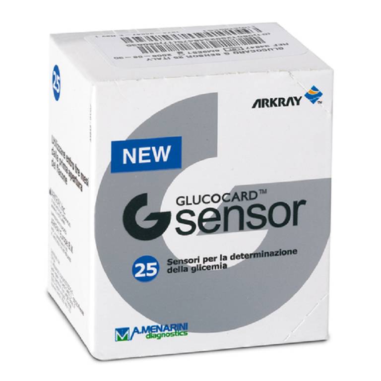 GLUCOCARD G SENSOR 25STR