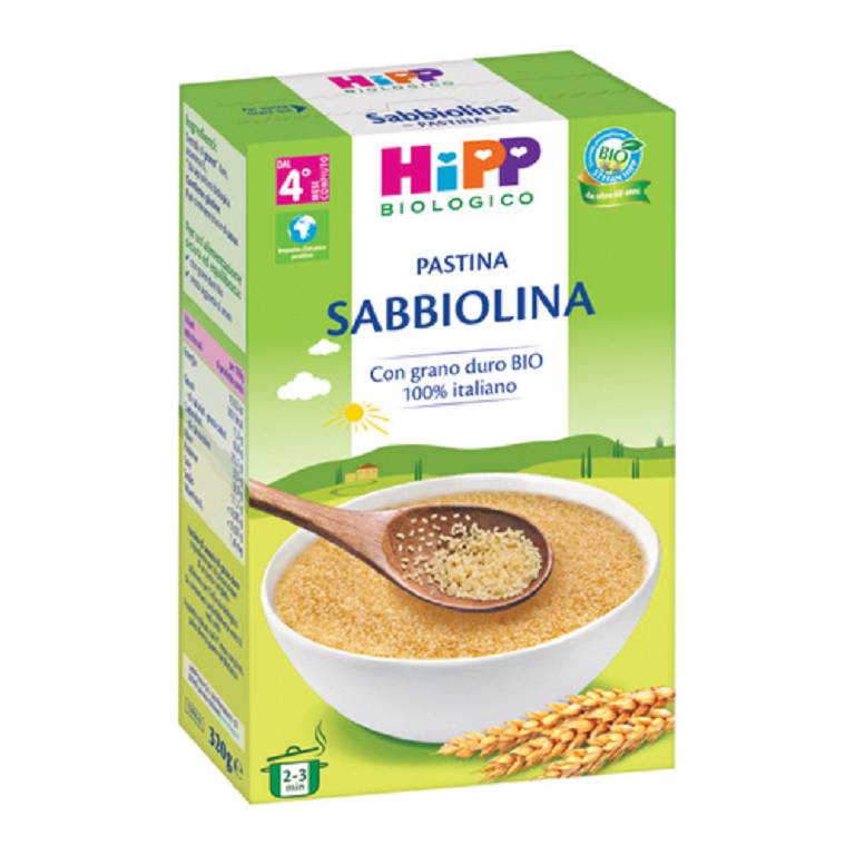 HIPP BIO PASTINA SABBIOLIN320G