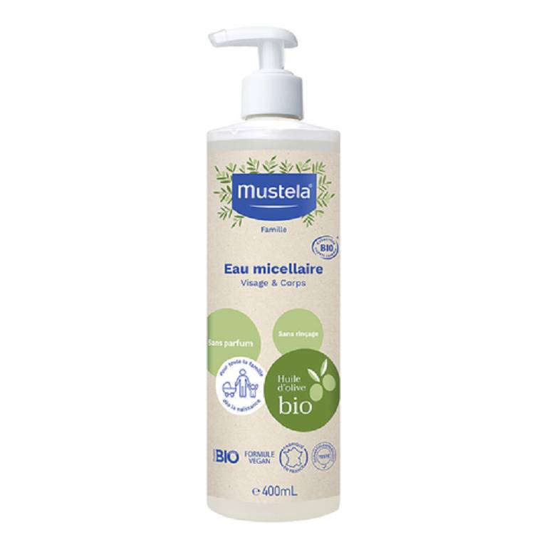 MUSTELA ACQUA MICELLARE BIO