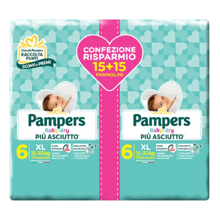 PAMPERS BD DUODWCT XL 30PZ